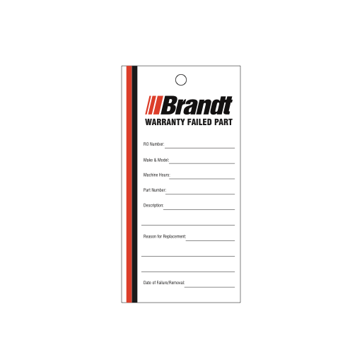 zBrandt - Warranty Failed Tag