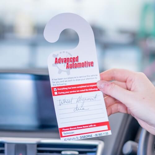 Information & Hanging Cards