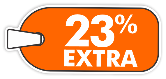 23% Extra Key Ring