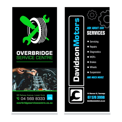 Pull Up Banner Display