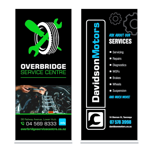 Pull Up Banner Display