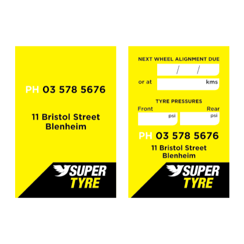 Wheel Alignment Stickers – Orange Dog