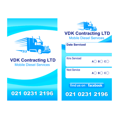 Truck & Commercial - Service Stickers