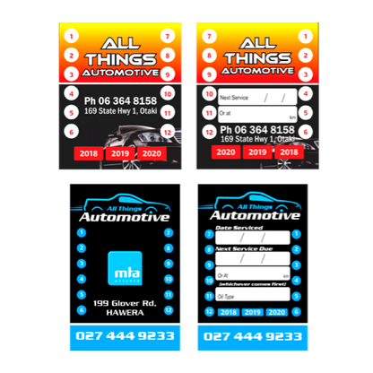 Service Stickers