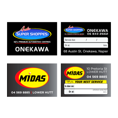 Custom Service Stickers – Orange Dog