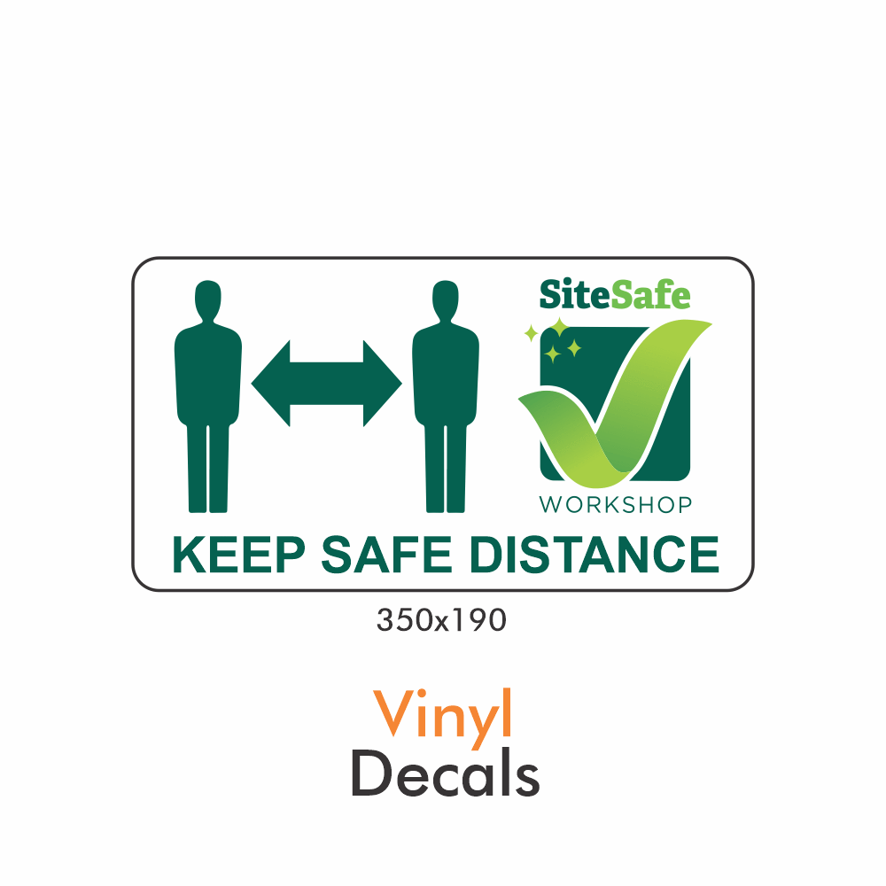 SiteSafe Vinyl Stickers