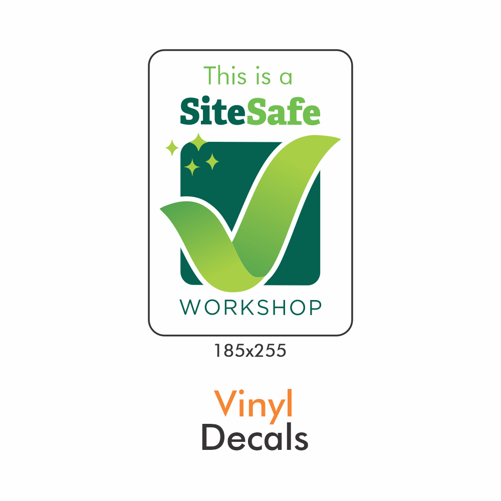 SiteSafe Vinyl Stickers